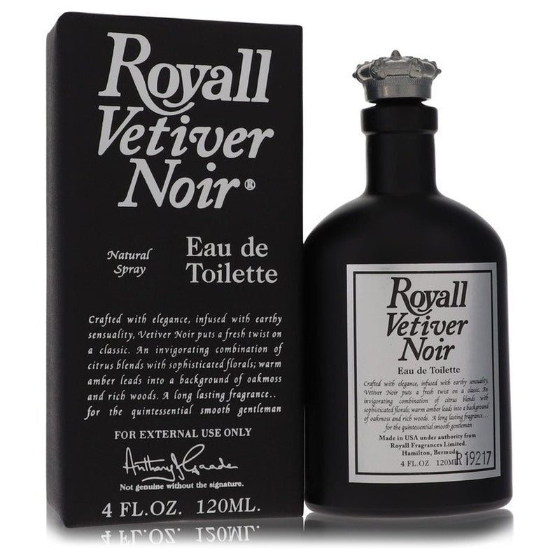 Royall Vetiver Noir by Eau De Toilette Spray 4 Oz Men